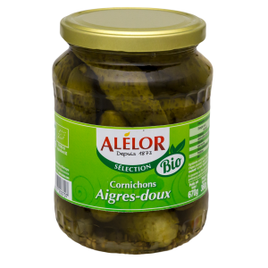 Cornichons aigres-doux Bio