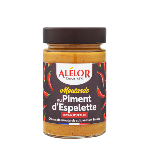 Moutarde au Piment d'Espelette 100% Naturelle