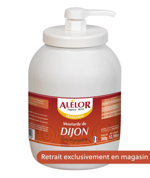 Moutarde de Dijon Pompe 3Kg [Format Spécial Pro & Association]