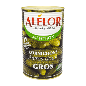 Cornichons Aigres-Doux Gros en boîte 5/1