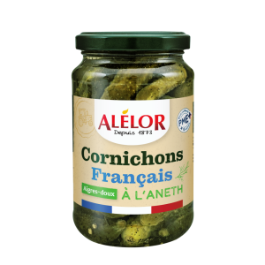 Cornichons aigres-doux Français