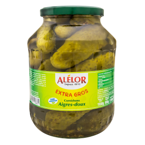 Cornichons aigres-doux extra-gros